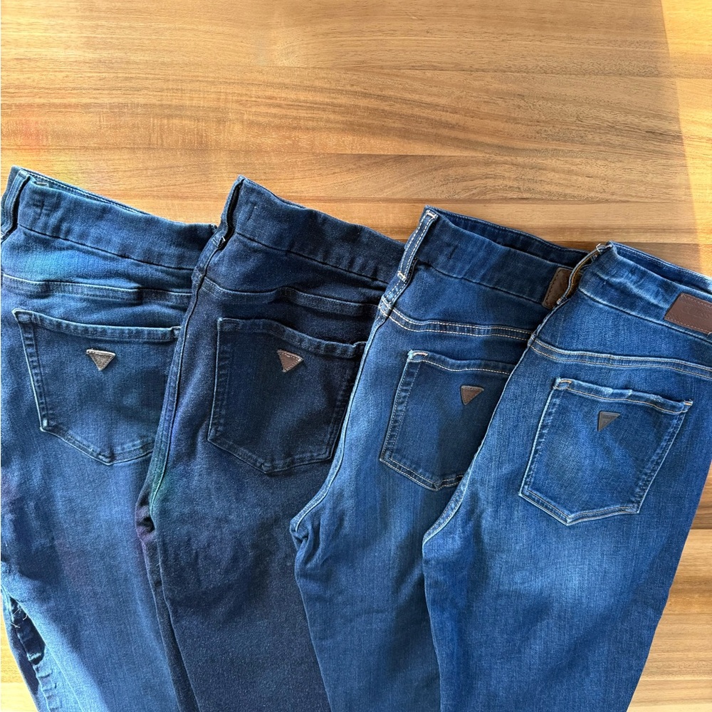 Guess Power Curvy Mid Rise Jeans size 31